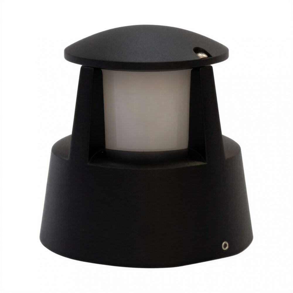 mini faro antivandálico negro e27 mini faro antivandálico negro e27