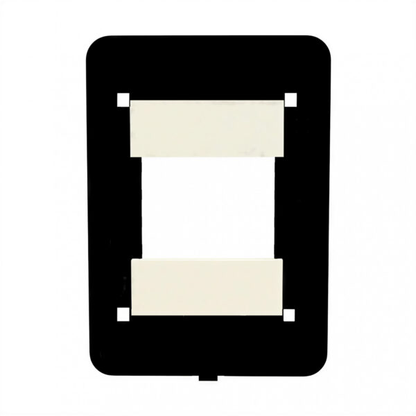 31568 bastidor mignon para tapa bauhaus con tapón blanco 31568 bastidor mignon para tapa bauhaus con tapón blanco