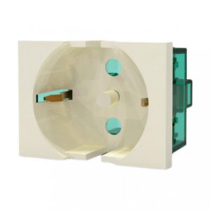 Home 31707 toma schuko polarizado 16a blanco cambre — 250v