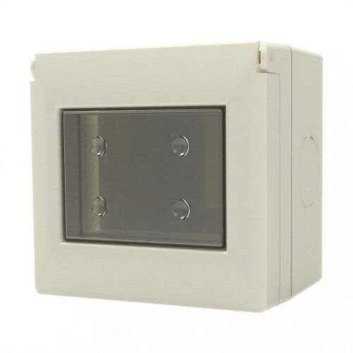 31986 caja exterior 2 módulos ip55 siglo xxi – blanco