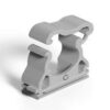GRAMPA OMEGA PARA CAÑO PVC CON CLIP SEG.2"
