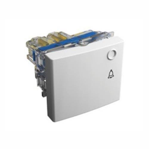 PULSADOR MEDIANO 10A BLANCO