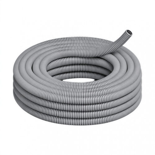 32625 caño corrugado semipesado 7:8″ gris – termoplástico