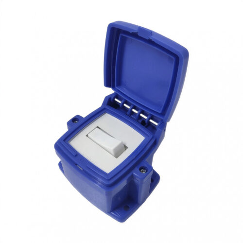 32869 caja capsulada exterior 1 pulsador ip55 protección uv