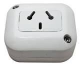 Caja Capsulada Exterior de 1 Toma