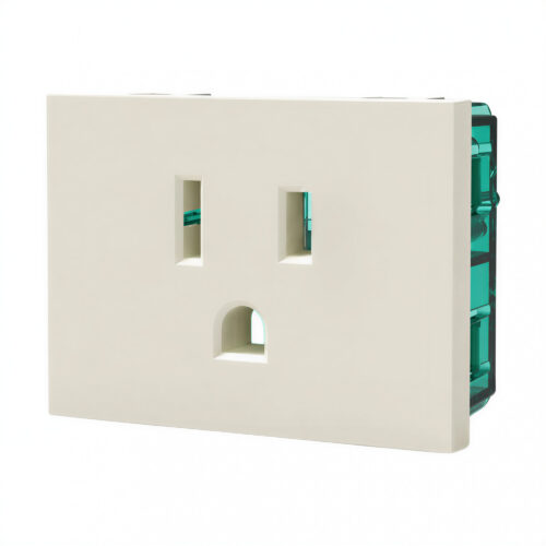 32904 toma americano con polo a tierra 15a 125v nema 5 15r blanco 32904 toma americano con polo a tierra 15a 125v nema 5 15r blanco