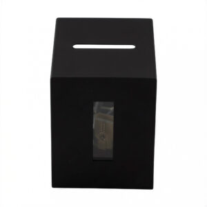 mini faro antivandálico negro e27