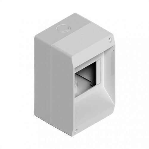 34426 caja exterior modular 2 a 4 módulos sin puerta – plástica