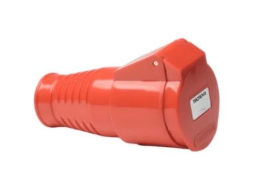 Acople Hembra 16A - 3 Polos + Neutro + Tierra 380V