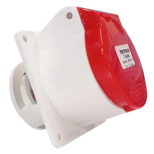TOMA PARA EMBUTIR HEMBRA IP44 16A 3 POLOS + TIERRA 380V
