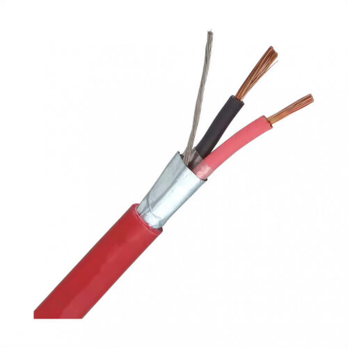 cable para detección de incendio 2 x 0, 8 blindado por metro
