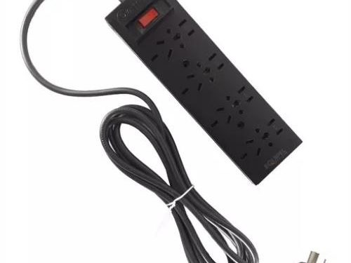 PROLONGADOR 4 TOMAS MULTIPLES POR 3MTS NEGRO