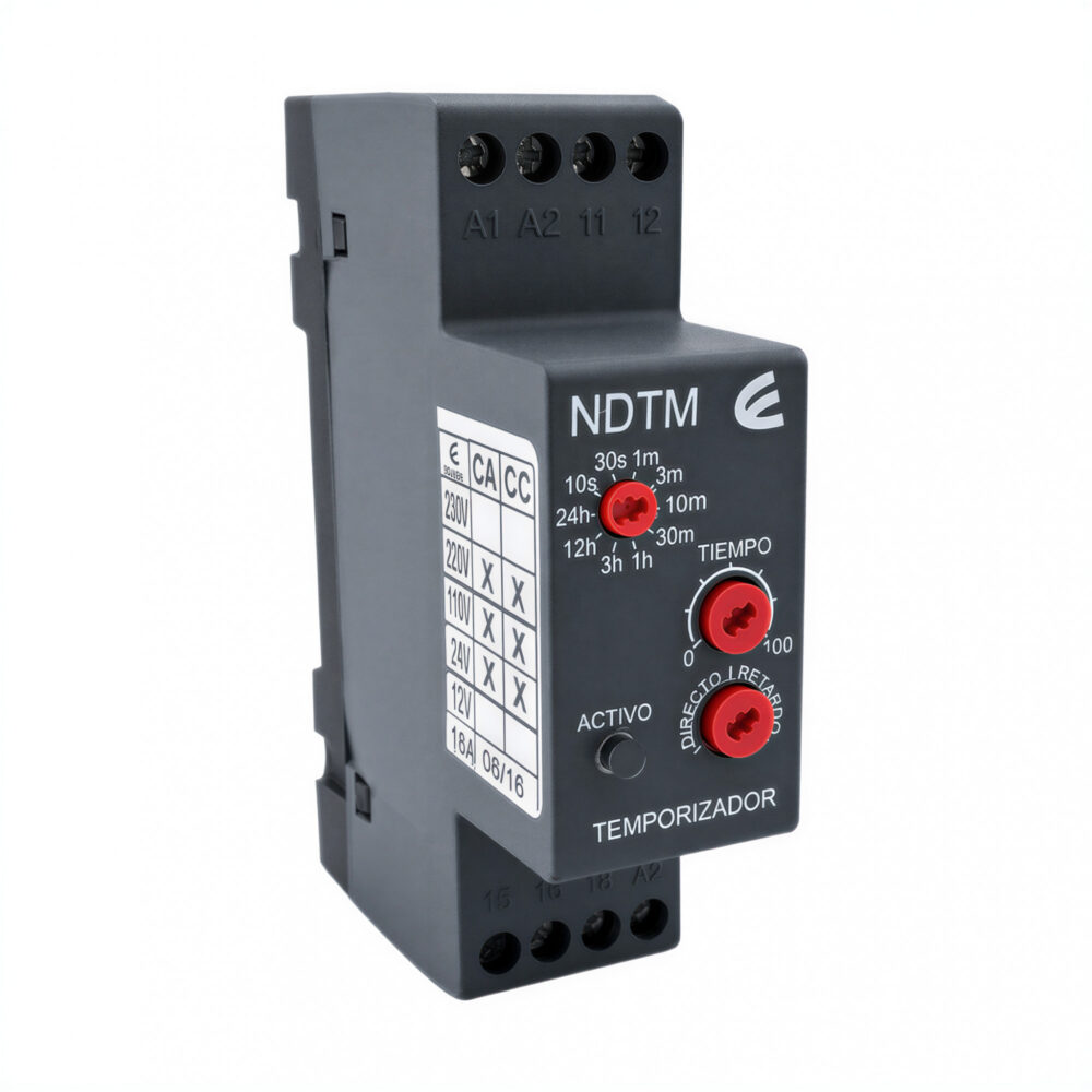 35829 temporizador automático para din 2 kw