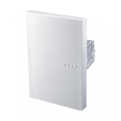 36269 módulo interruptor bauhaus 4 vías – tecla cuádruple – blanco