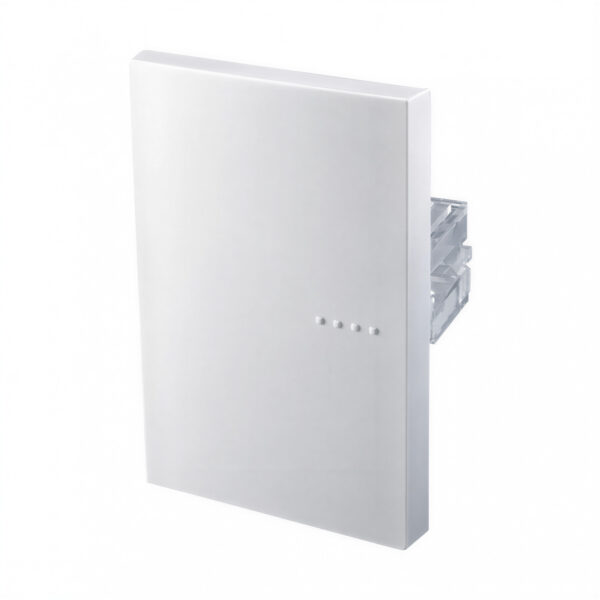36269 módulo interruptor bauhaus 4 vías – tecla cuádruple – blanco