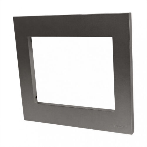 36334 tapa y distanciador bauhaus – 8 módulos – aluminizado