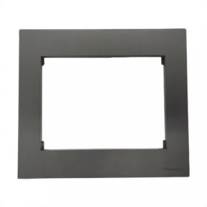 36431 tapa y distanciador bauhaus – 8 módulos – gris