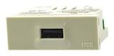 MODULO CARGADOR USB 2.5A BLANCO