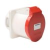 TOMA PARA EMBUTIR FIJA IP44 32A 3 POLOS + TIERRA 380V
