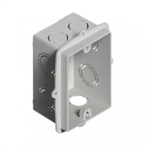 37098 caja de embutir rectangular 5×10 cm para instalaciones eléctricas