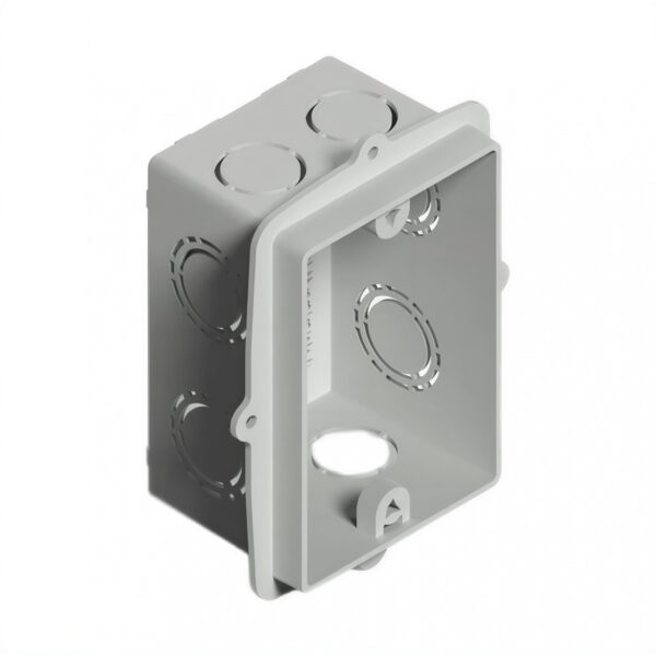 37098 caja de embutir rectangular 5×10 cm para instalaciones eléctricas