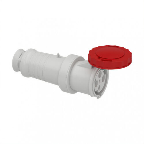 37219 acople hembra industrial 63a 3p+t 380v ip67