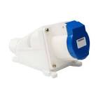 Base Fija 90° 32 A - 2 Polos + Tierra 220 V