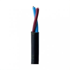 Home cable de cobre vaina redonda 2 x 1,5 mm por metro
