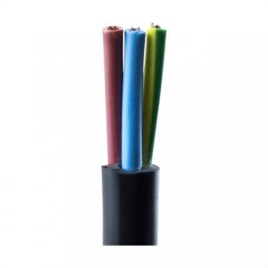 cable de cobre vaina redonda 3 x 1 mm por metro