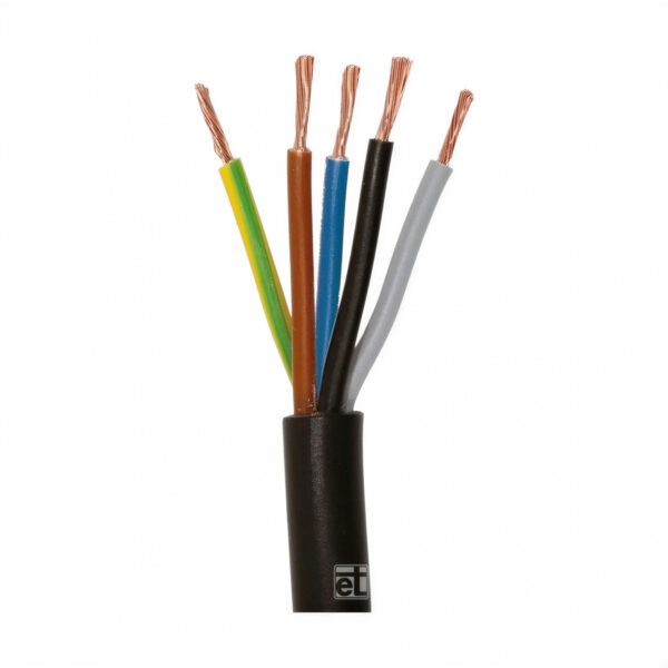 cable de cobre vaina redonda 3 x 1 mm por metro