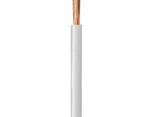 Cable Unipolar 4 mm - Blanco - Por Metro