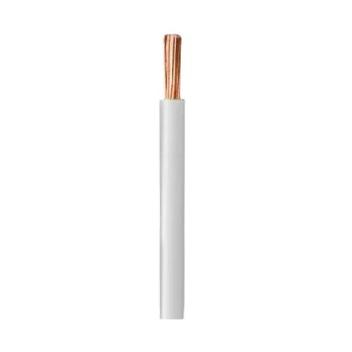 Cable Unipolar 10 mm - Blanco - Por Metro