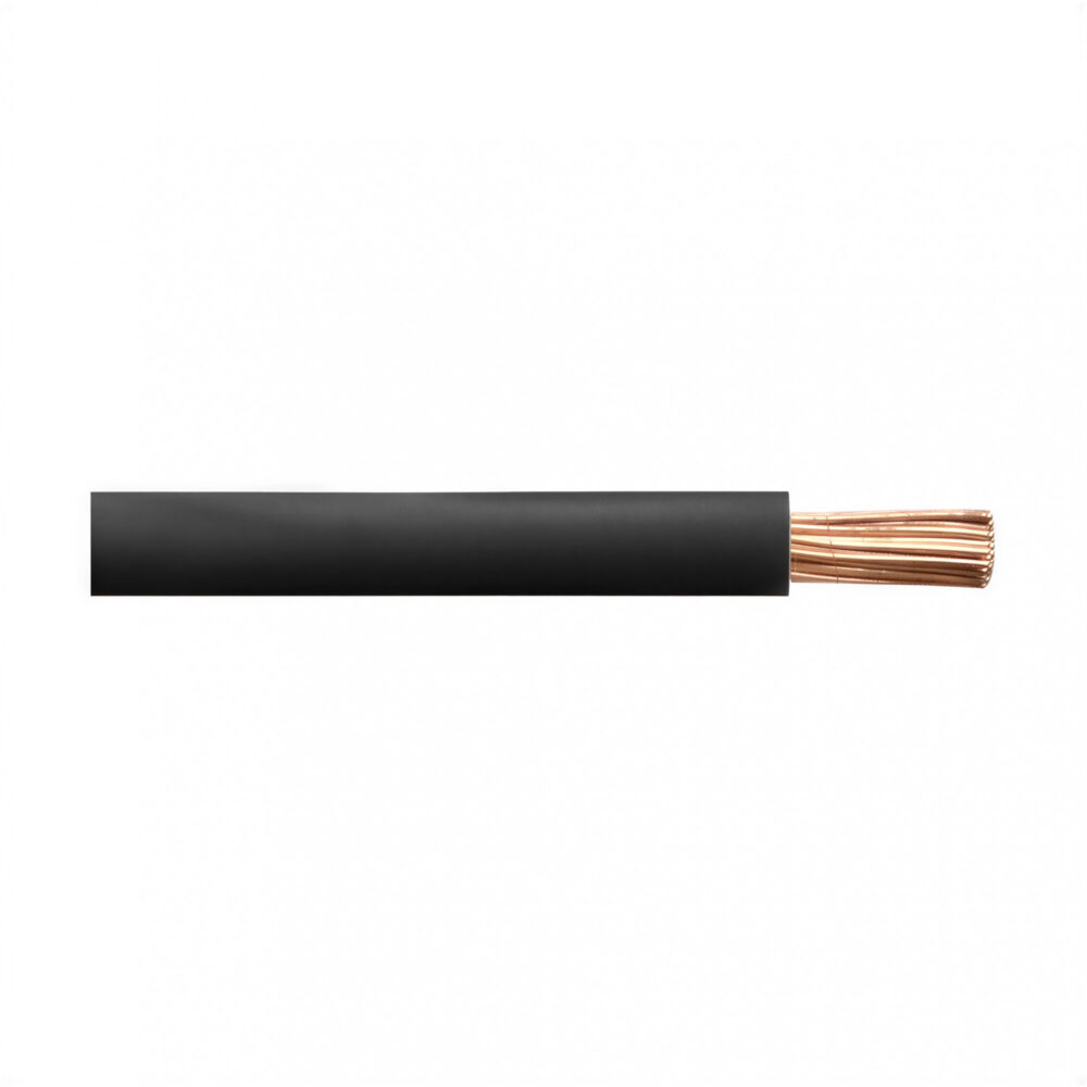 cable unipolar 1,5 mm negro por metro