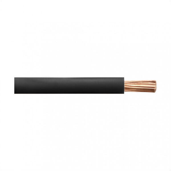 cable unipolar 1,5 mm negro por metro