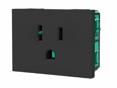 TOMA AMERICANO 15A GRIS