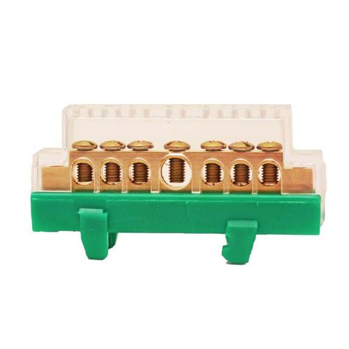 Barra Colectora para Puesta a Tierra 17125adv - Verde