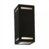 aplique 1993 bidireccional 2 luces negro