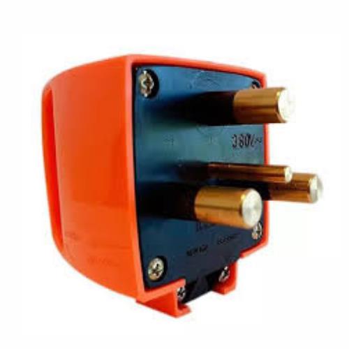 Ficha Industrial Conector 3 x 16 A con Tierra