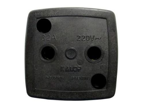 TOMA INDUSTRIAL CUADRADA 2X32A