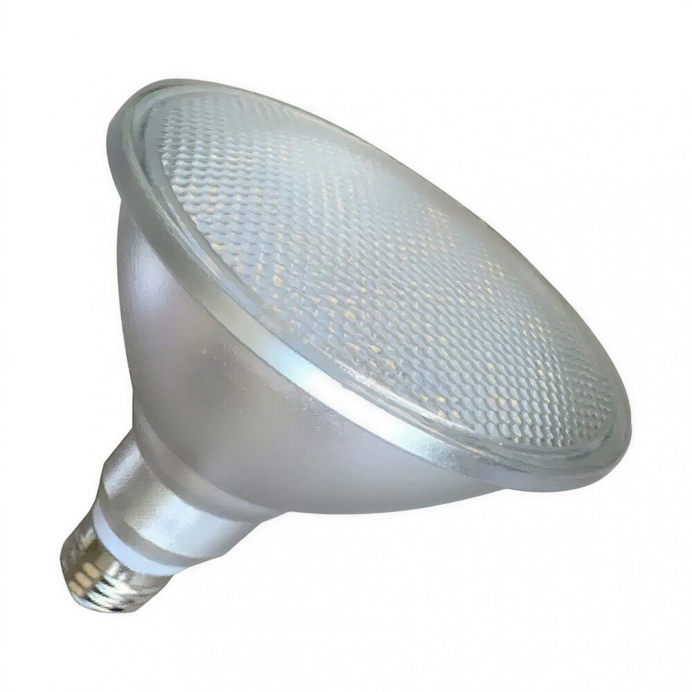 lampara par 38 led 15w luz calida e27 ip65