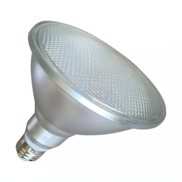 lampara par 38 led 15w luz calida e27 ip65