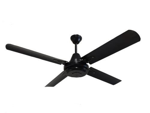 VENTILADOR 4 PALAS METAL NEGRO 240R