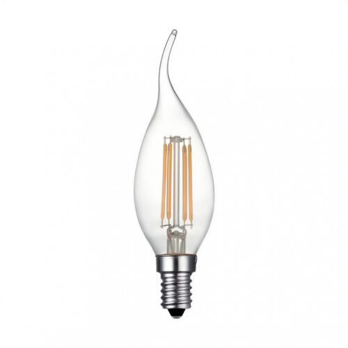 lampara led vela viento 4w 2700k e14 dimerizable