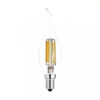 lampara led vela viento 4w 2700k e14 dimerizable
