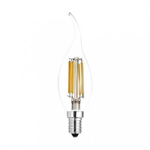 lampara led vela viento 4w 2700k e14 dimerizable
