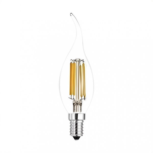 lampara led vela viento 4w 2700k e14 dimerizable