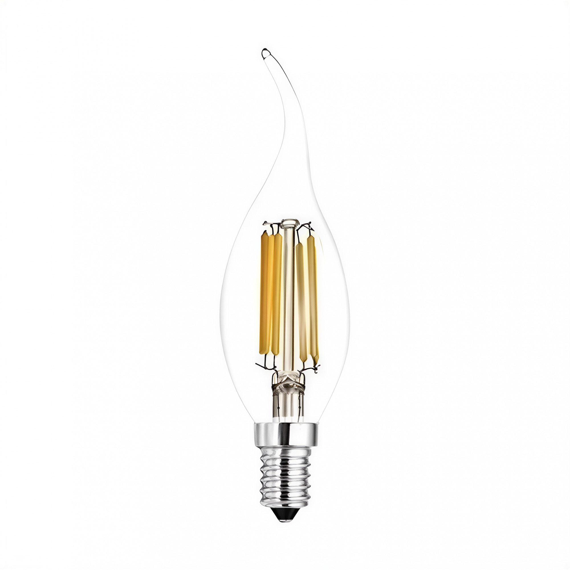 lampara led vela viento 4w 2700k e14 dimerizable
