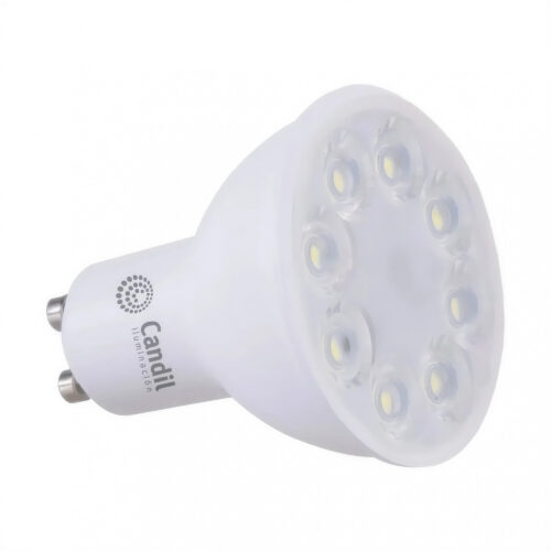 lampara dicro gu10 7w 100º gu10 3000k calida