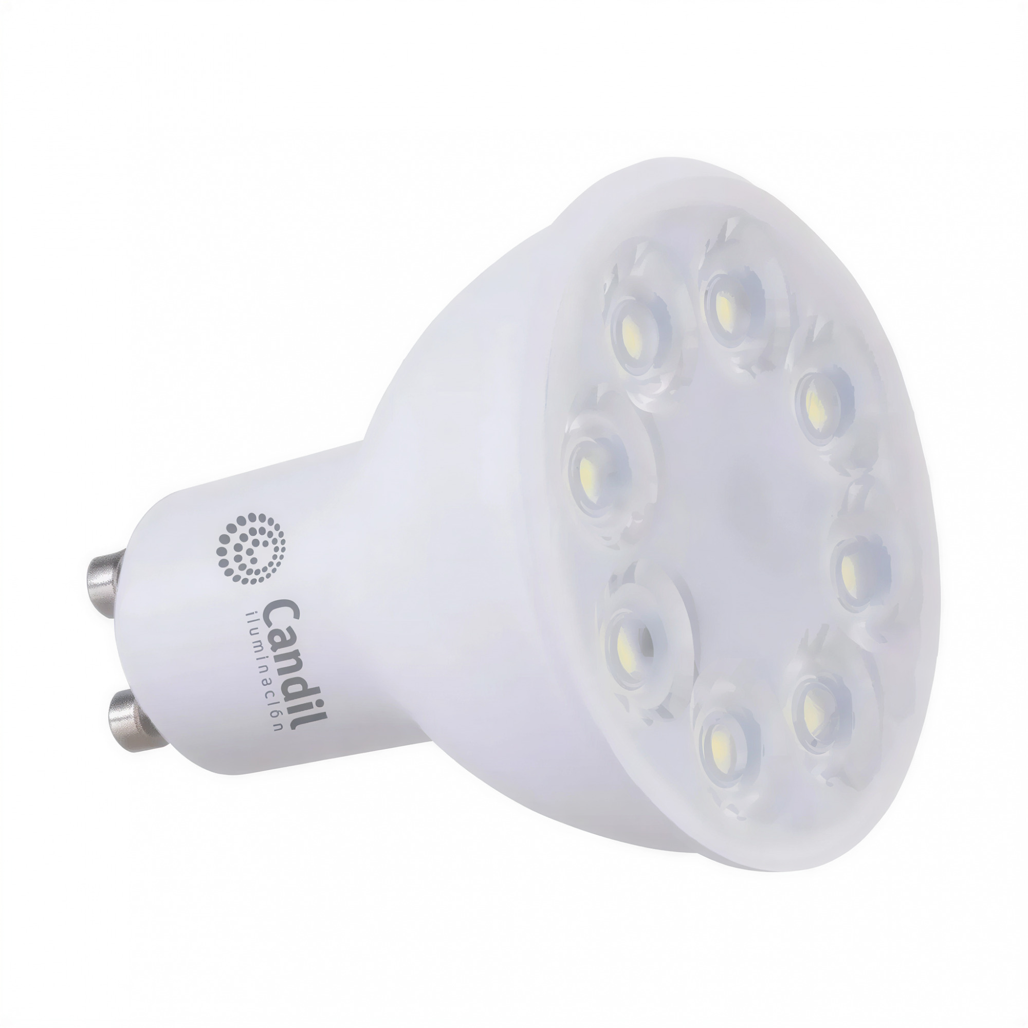 lampara dicro gu10 7w 100º gu10 3000k calida