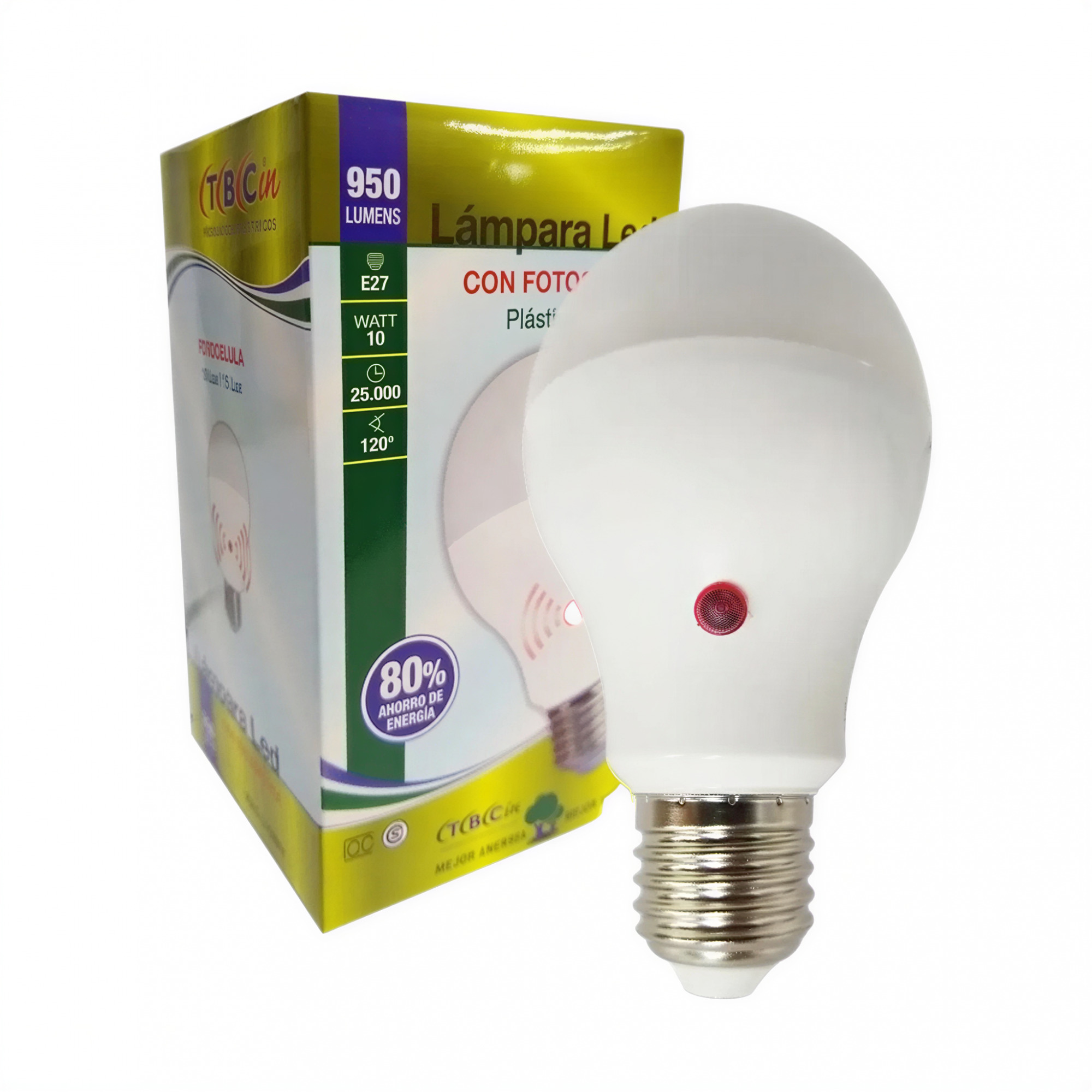 lampara par 38 led 15w luz calida e27 ip65